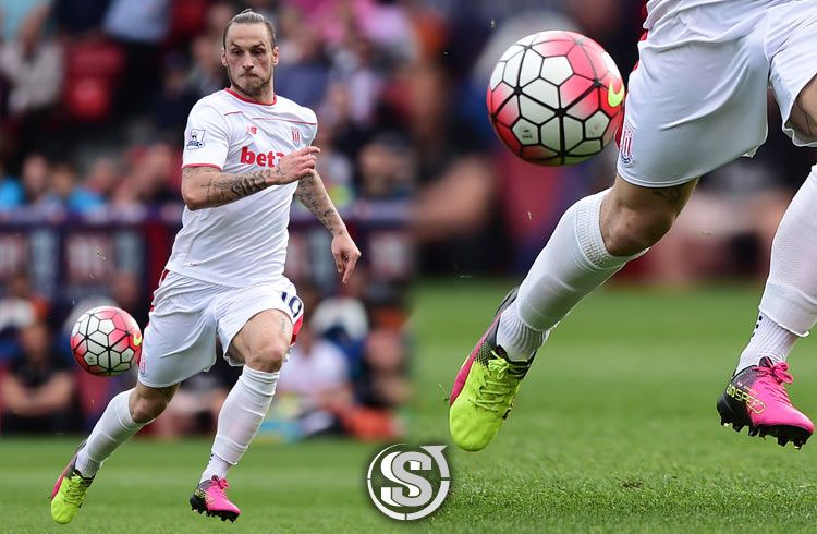 Marko Arnautovic (Stoke City) - Puma EvoSpeed Tricks