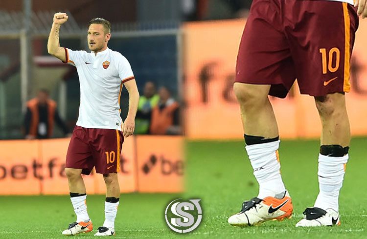 Francesco Totti (Roma) - Nike Tiempo Legend VI custom