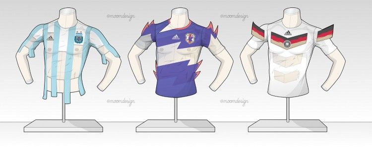 Argentina Giappone Germania Fantasy Kit