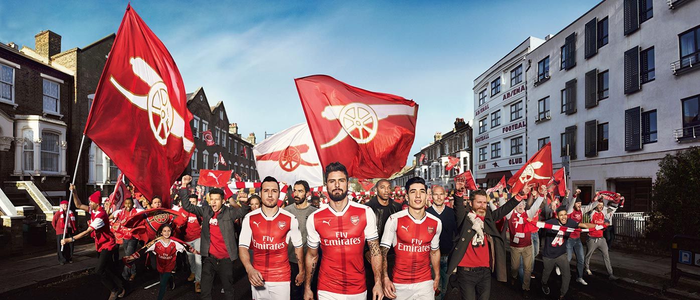 Presentazione maglia Arsenal 2016-2017