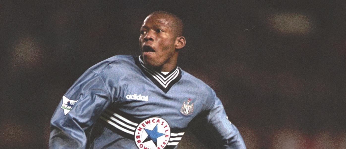 Asprilla maglia Newcastle 1996-97 away