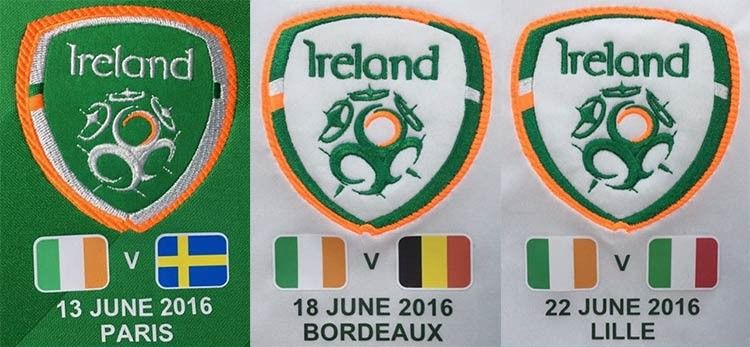 Stampa bandiere avversari Irlanda Euro 2016
