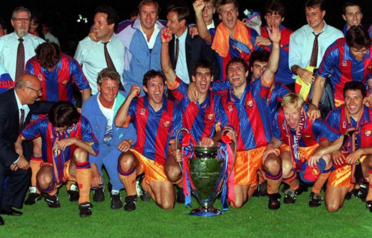 Il Barcellona del 1991-92 vince la Coppa dei Campioni