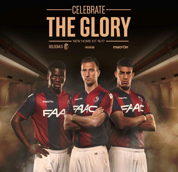 Presentazione maglia Bologna 2016-2017