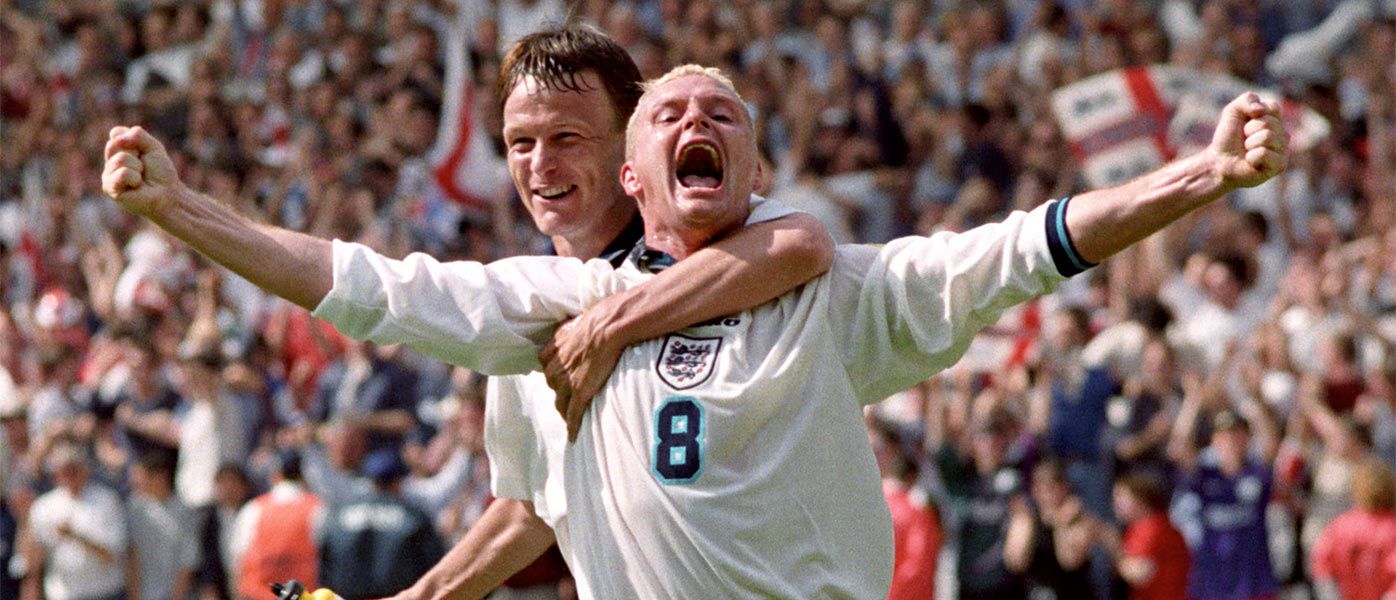 Gascoigne, Inghilterra Europei 1996