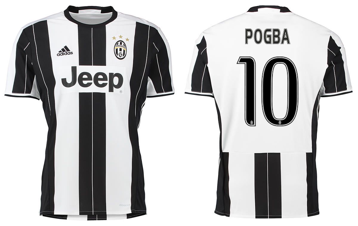 Maglia Juventus 2016-2017, strisce innovative di adidas