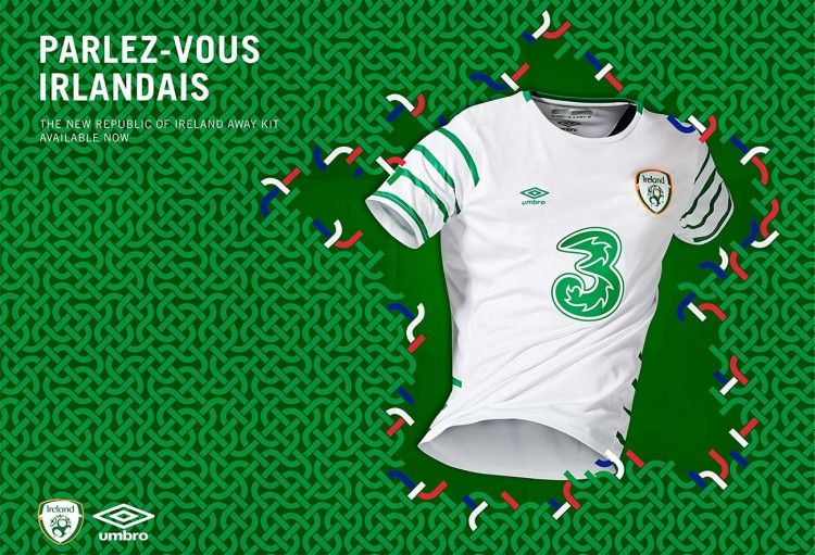 Seconda maglia Irlanda Euro 2016
