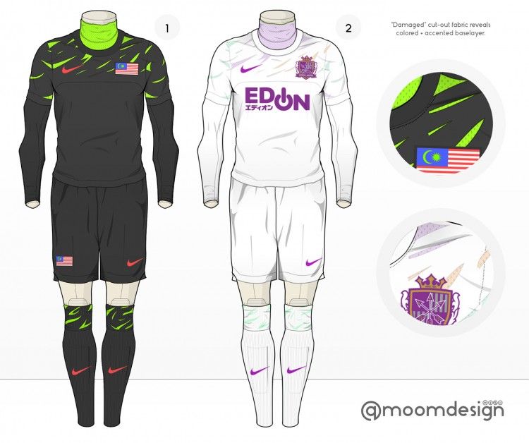 Malesia Sanfrecce Hiroshima Nike Template