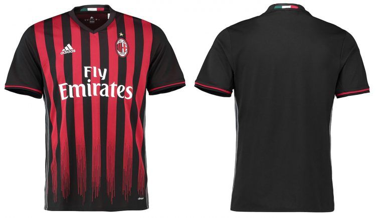 Maglia Milan 2016-2017 adidas