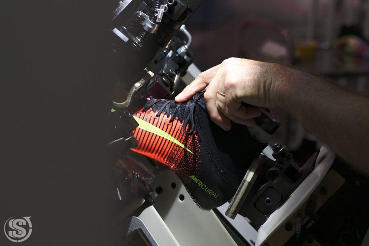 Le Mercurial Superfly realizzate dai tecnici di Montebelluna