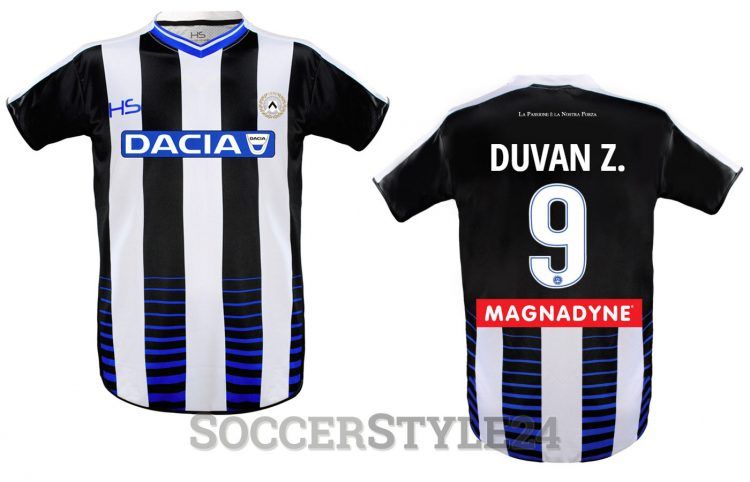 Maglia Udinese 2016-2017 bianconera