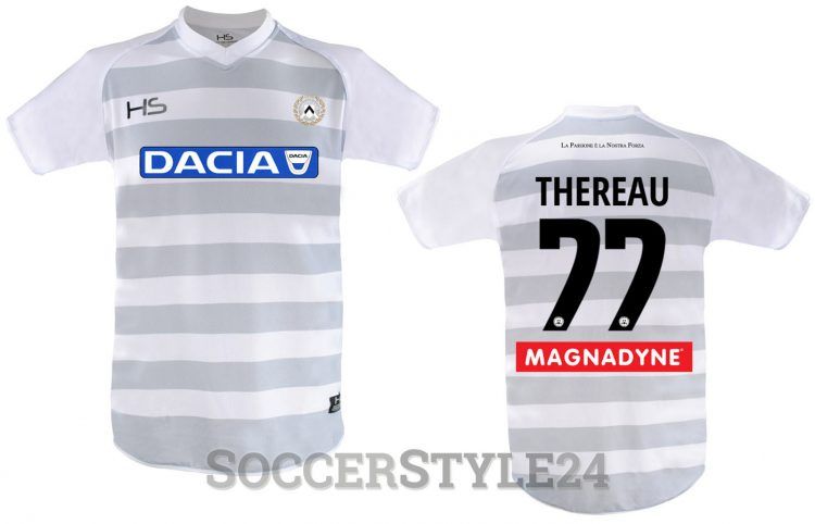 Terza maglia Udinese 2016-2017 bianca