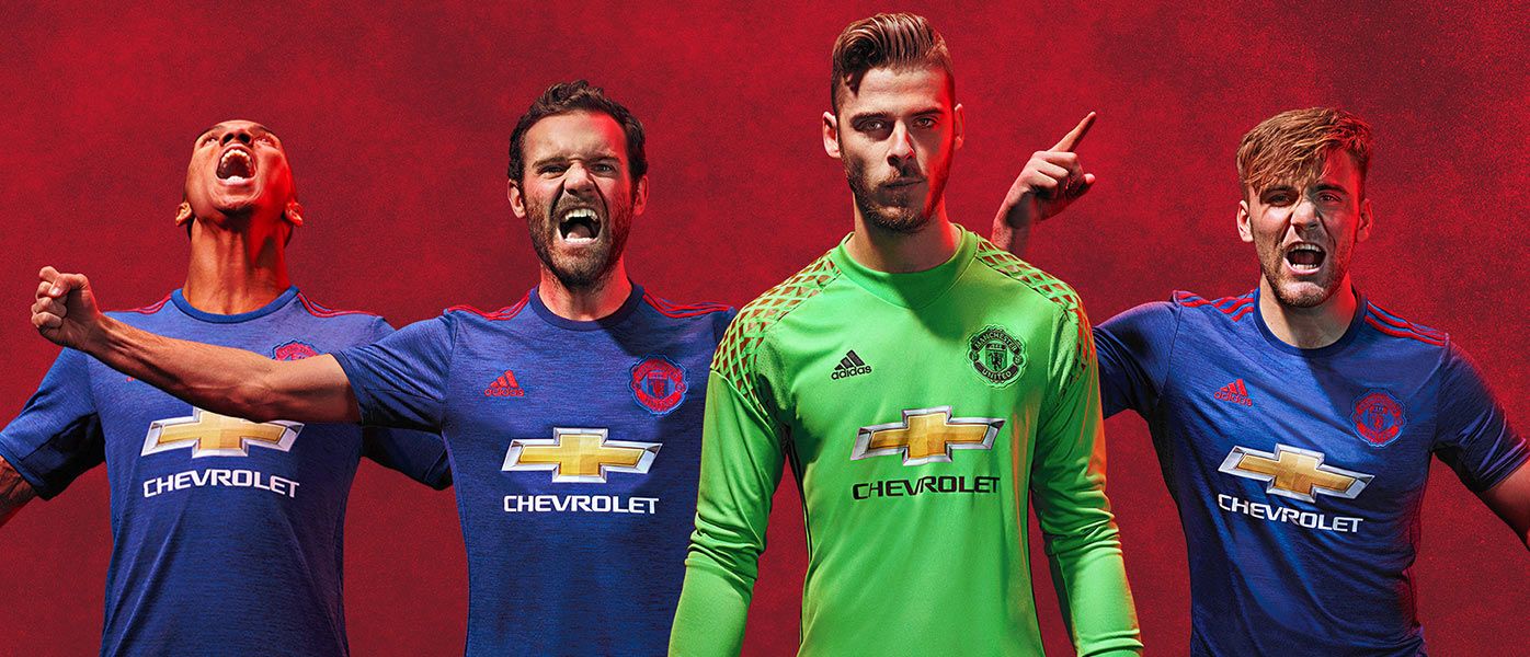 Kit Manchester United away 2016-17