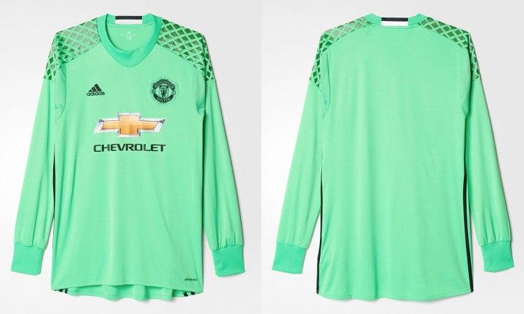 Maglia portiere Manchester United verde 2016-17