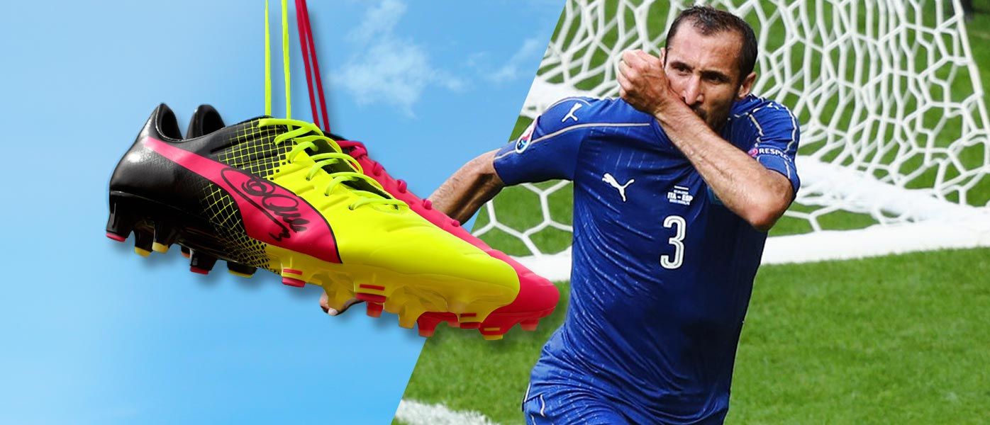 Scarpe evoPower Chiellini contest