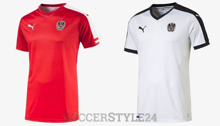 Maglie Austria Europei 2016 Puma