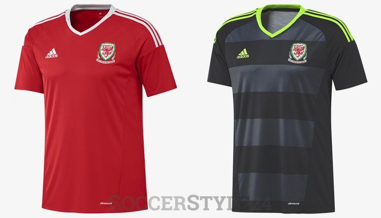 Galles maglie Euro 2016 adidas