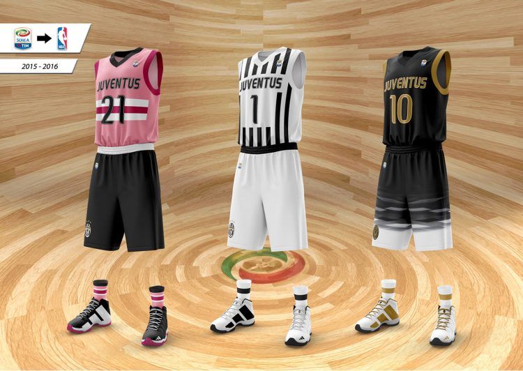 Maglie Juventus da basket NBA