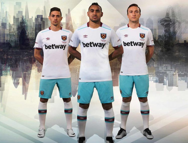 Divisa West Ham away 2016-17