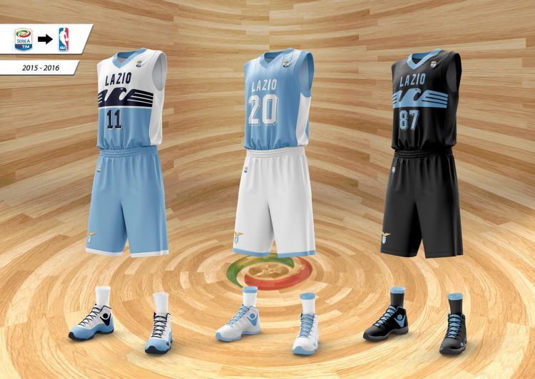 Maglie basket design Lazio