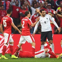 Dzemaili maglia strappata Svizzera-Francia