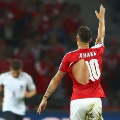 Maglia Svizzera Xhaka strappata Euro 2016