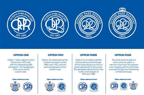 QPR sondaggio nuovo stemma