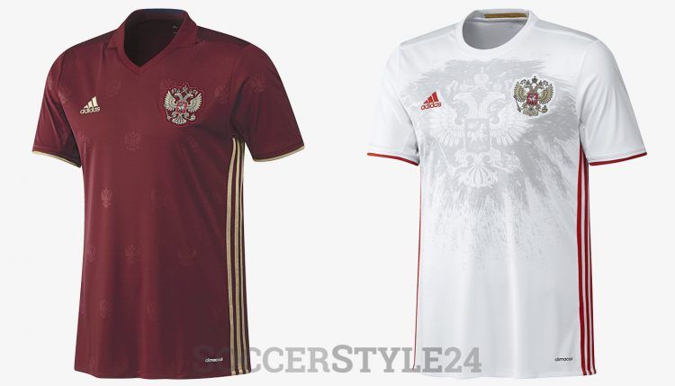 Maglie Russia Europei 2016