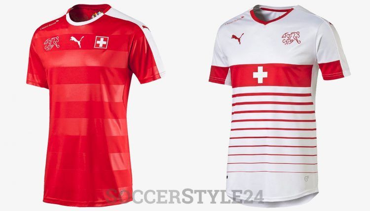 Maglie Svizzera Europei 2016 Puma