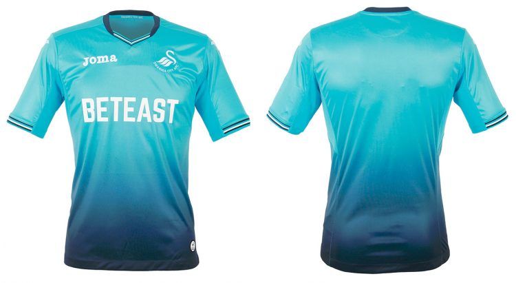 Seconda maglia Swansea city 2016-2017