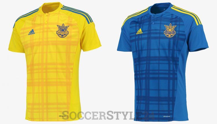 Maglie Ucraina Europei 2016 adidas