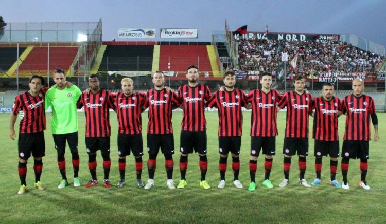 Divisa Foggia 2016-2017 rossonera Nike