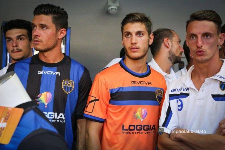 Latina terza maglia 2016-2017 arancione