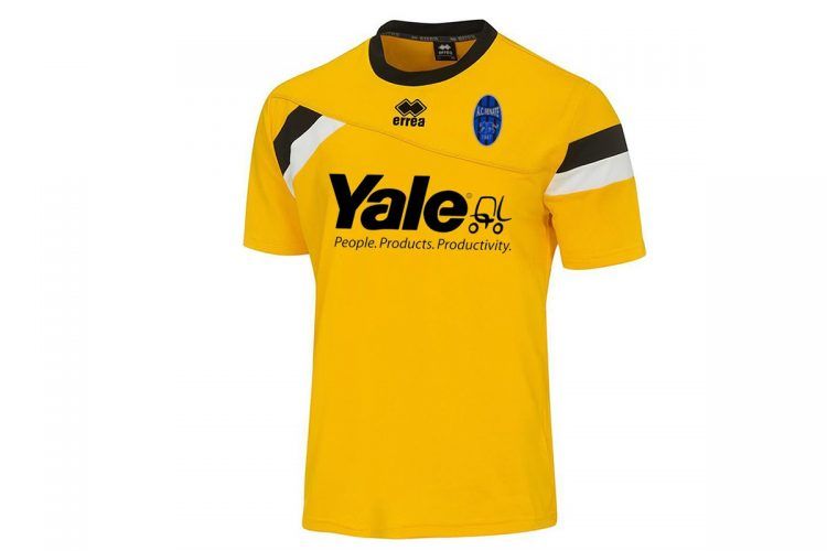 Seconda maglia Renate 2016-17 gialla