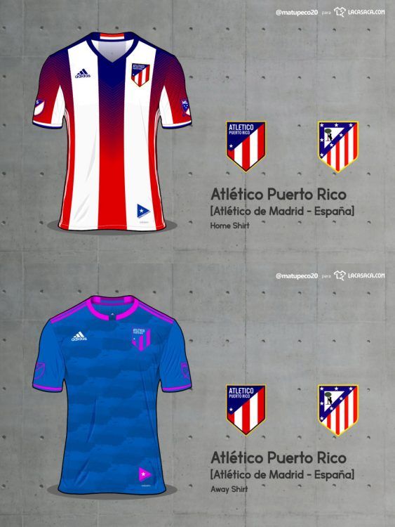 Atletico Puerto Rico Home Away