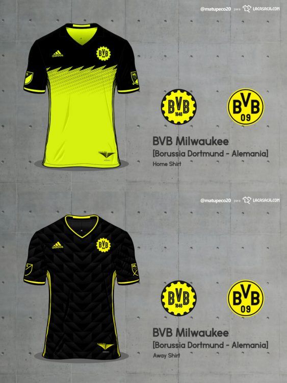 BVB Milwaukee Home Away