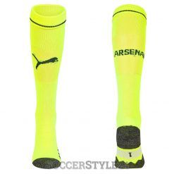 Calzettoni Arsenal giallo fluo 2016-17