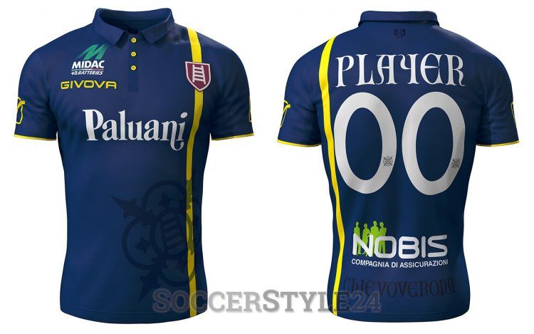Seconda maglia ChievoVerona 2016-2017