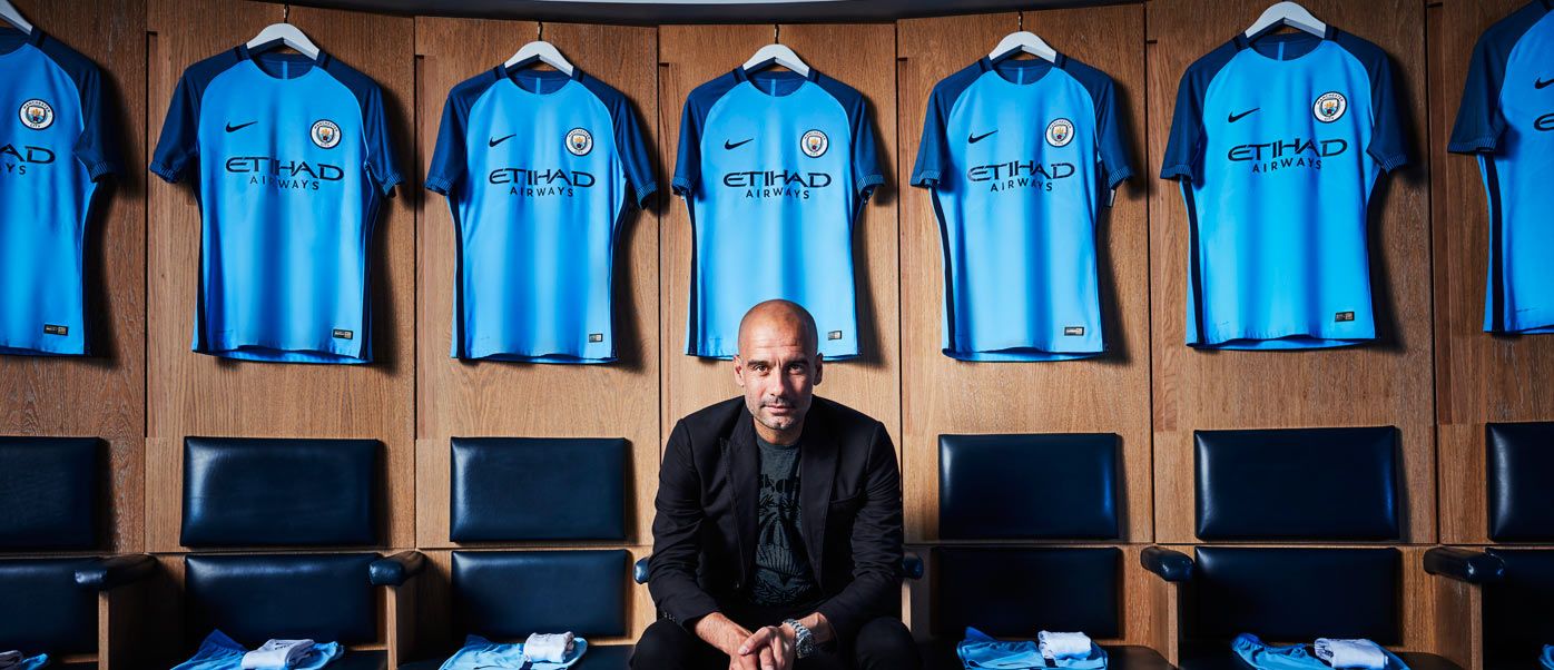 Guardiola kit Manchester City 2016-17