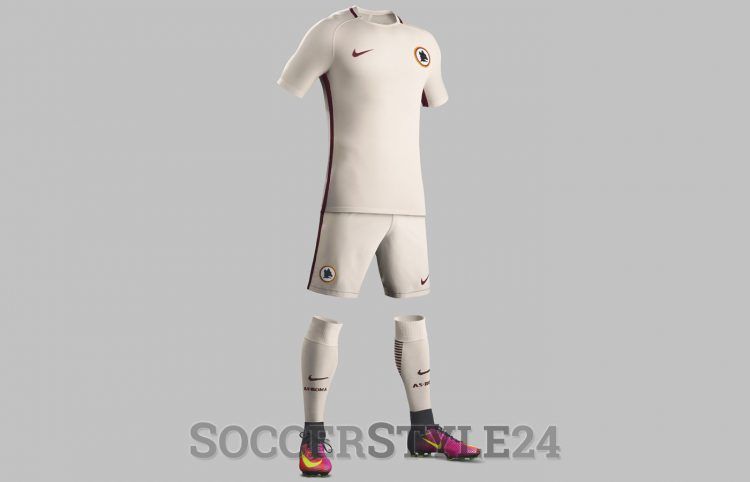 Divisa Roma away 2016-2017