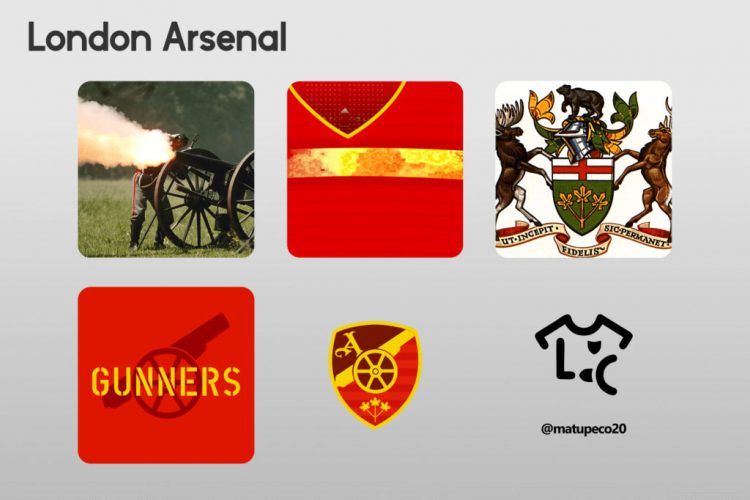 London Arsenal Kit Dettagli