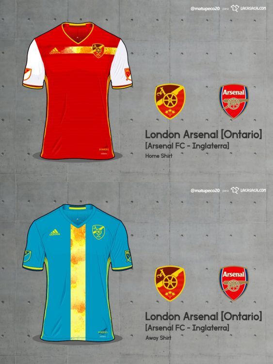 London Arsenal Home Away