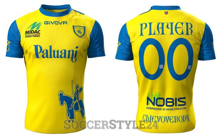 Maglia ChievoVerona 2016-2017 gialloblù
