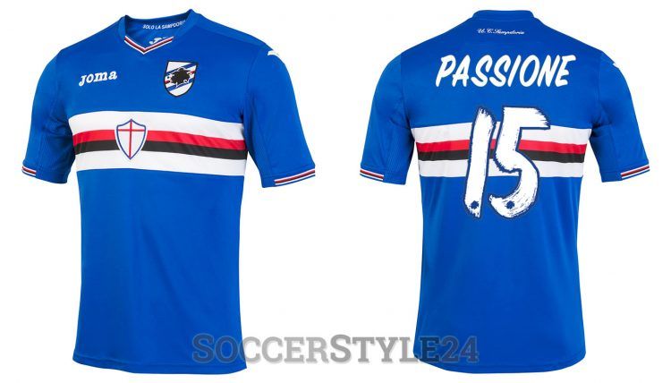 Maglia Sampdoria 2016-2017