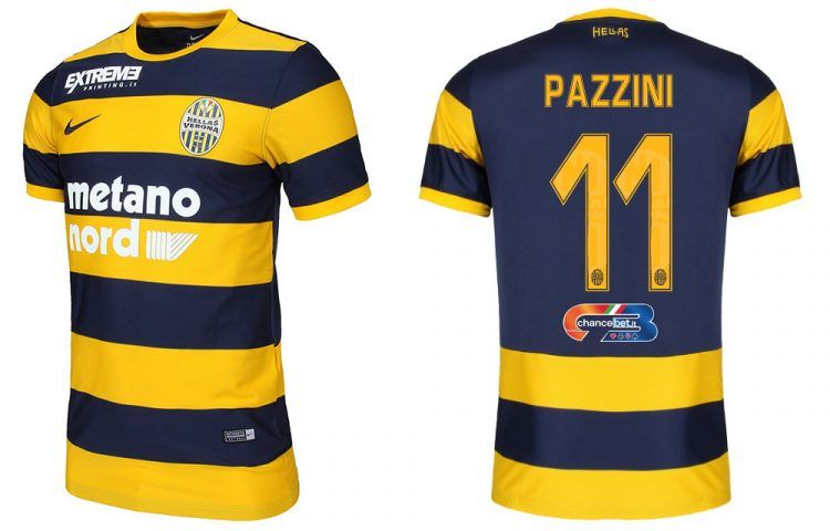 Maglia Hellas Verona 2016-17 Pazzini