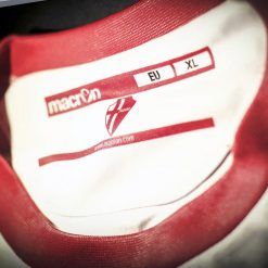 Colletto girocollo rosso maglia Padova