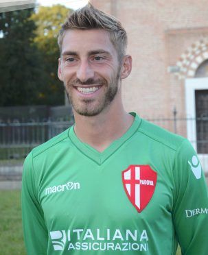Maglia Padova portiere verde 2016-17