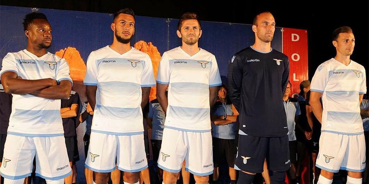 Presentazione terza maglia Lazio 2016-17