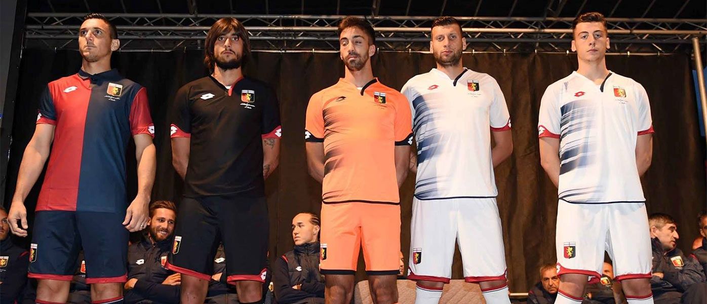 Presentazione maglie Genoa 2016-17