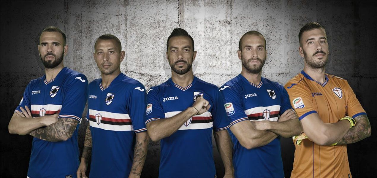 Presentazione maglie Sampdoria 2016-17
